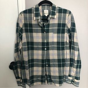 J.Crew Plaid Button Down